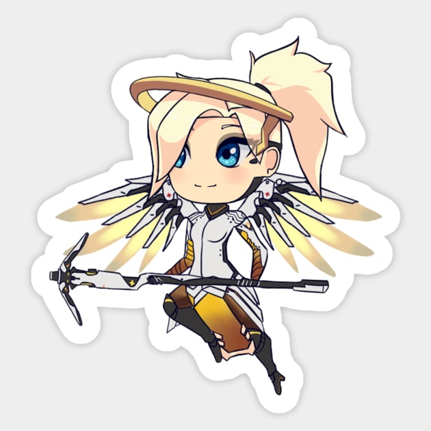 Chibi Mercy Sticker by RidicBird